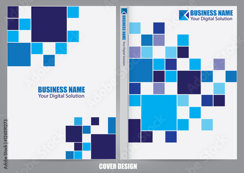 Annual report cover design