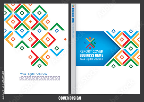 Annual report cover design