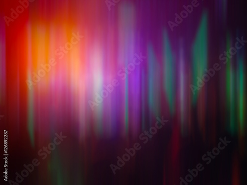 Colorful Rainbow Aurora Light Motion Effect Music Technology Sci