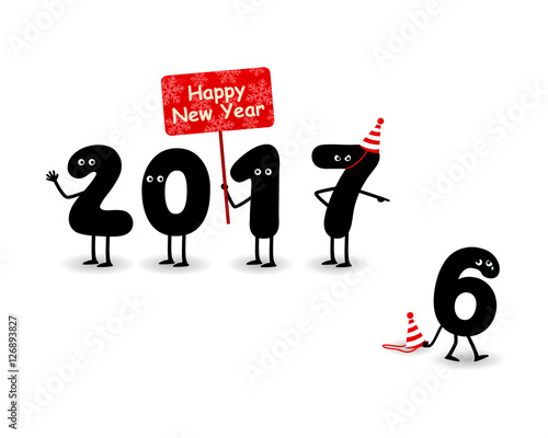 2017 Happy New Year Background