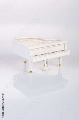 toy or toy grand piano on a background.