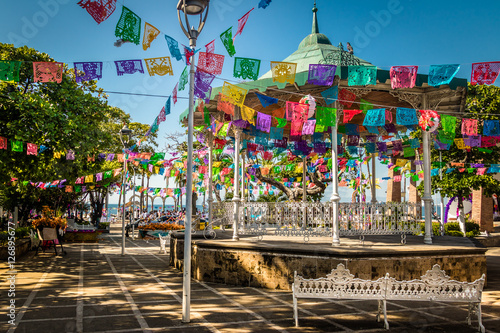 Main square - Puerto Vallarta, Jalisco, Mexico photo