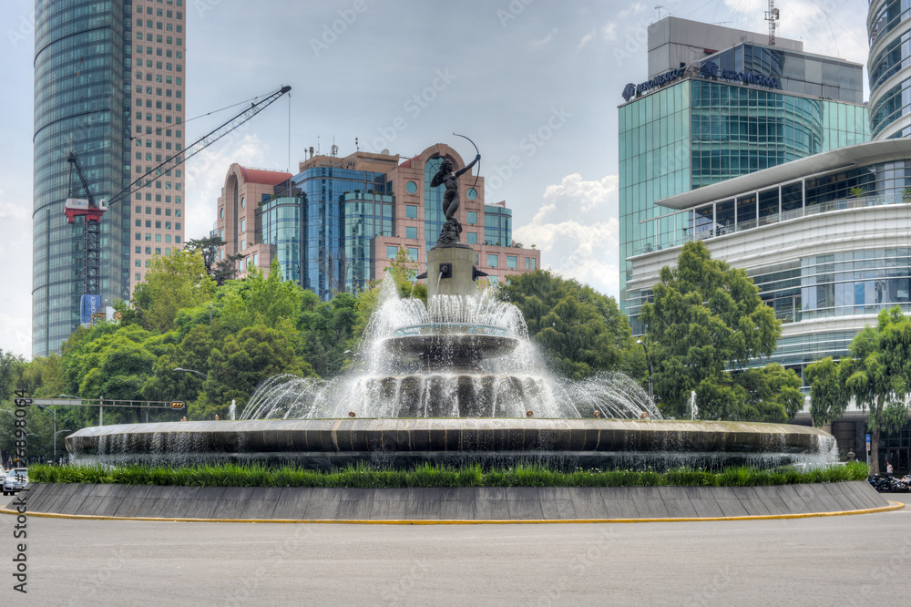 Diana Cazadora Fountain - Mexico City