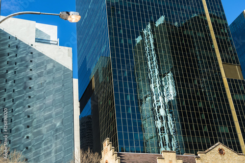 Skyscraper window Reflections. photo