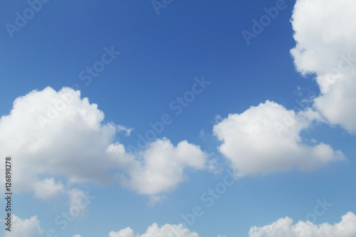 Background with Clouds in the sky