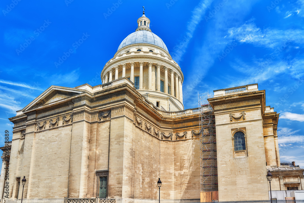 French Mausoleum of Great People of France - the Pantheon in Par