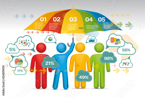 Umbrella Infographic
