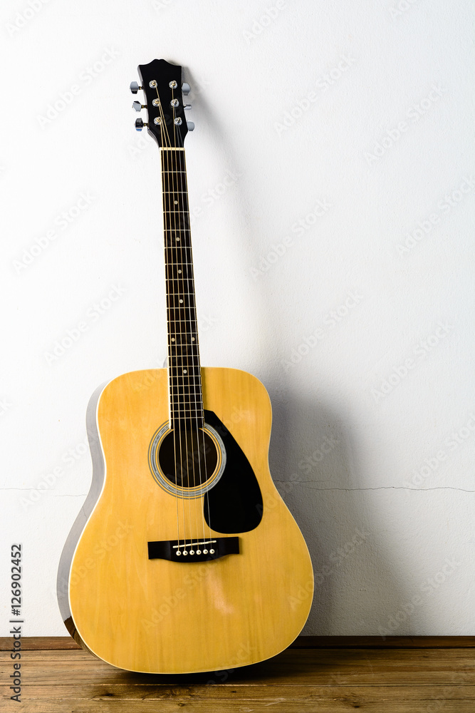 Naklejka premium Acoustic guitar