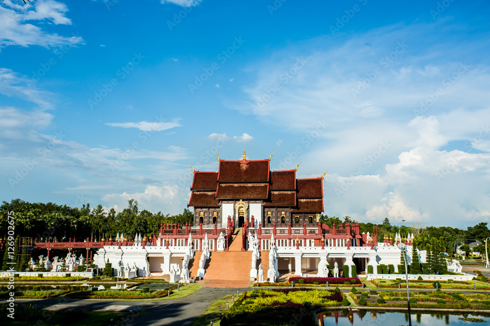 Horkumluang in the royalfloral chiangmai Thailand