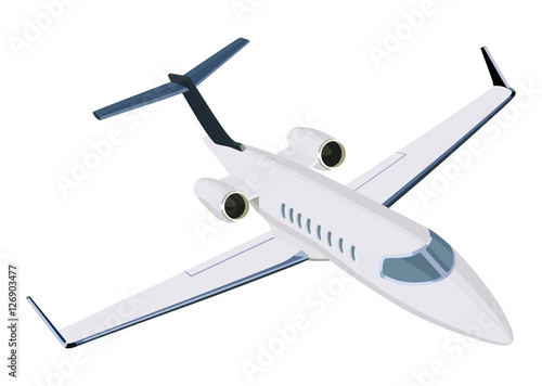 Jet airplane