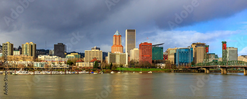 Portland Downtown Skyline