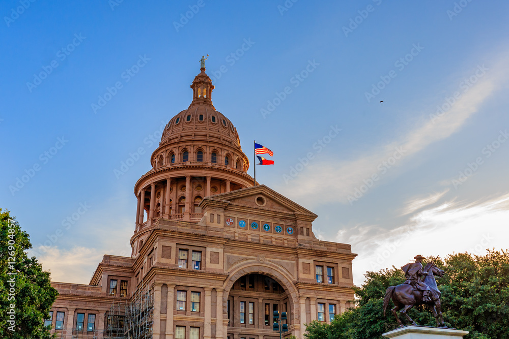 Obraz premium Texas State Capitol building