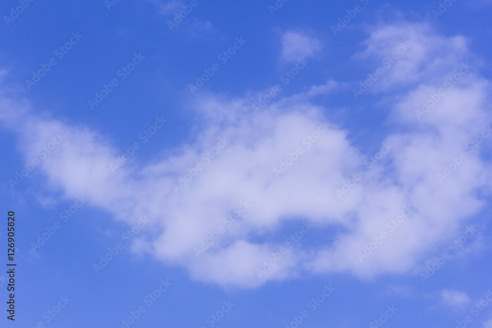 cloud with blue sky