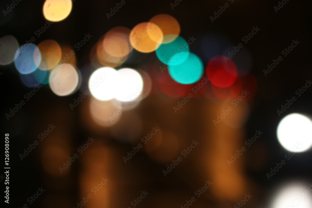 Fototapeta premium blurred colored highlights