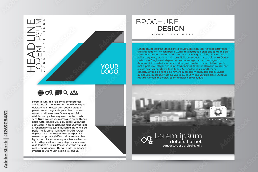 Abstract flyer design background. Brochure template. Abstract flyer design background. Brochure template.