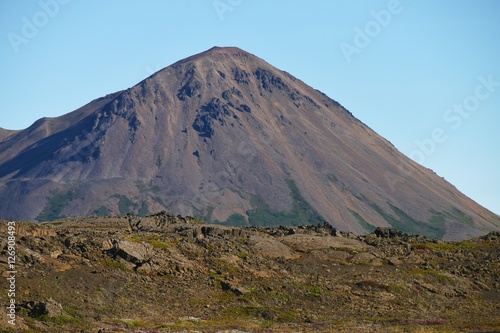 Vulkankegel auf Island