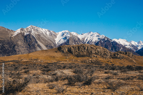 Lord of the rings,Mount Sunday at The Rangitata River Hakatere C