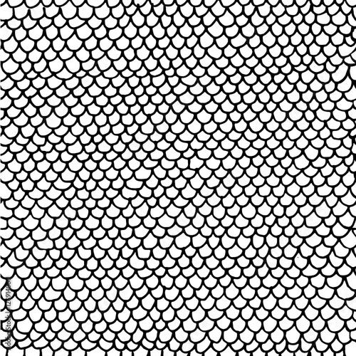seamless vector pattern with texture scales
