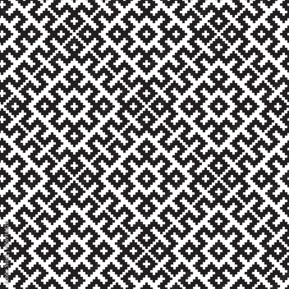 geometric seamless pattern