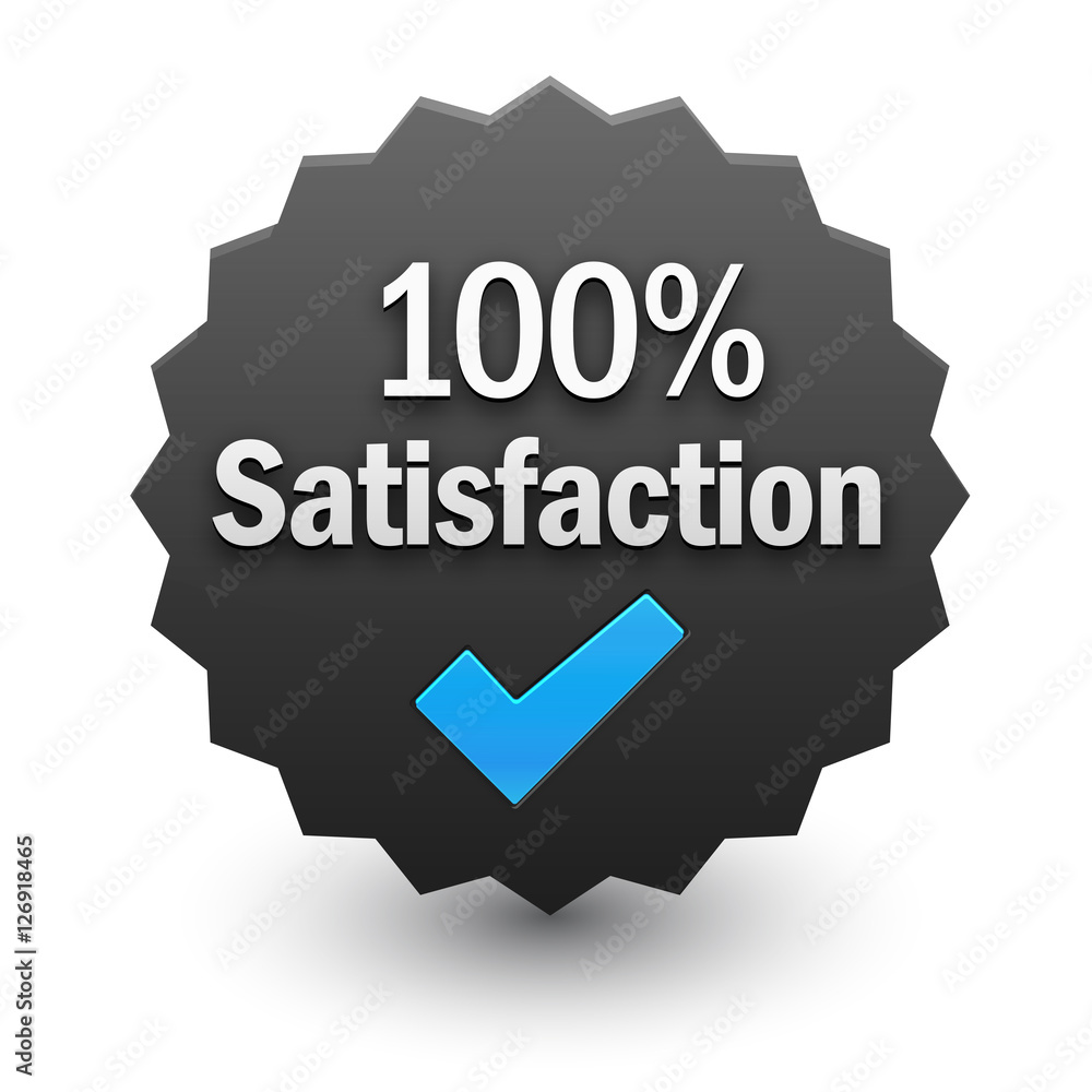 100% SATISFACTION Vector Stamp 100% SATISFACTION Vector Stamp