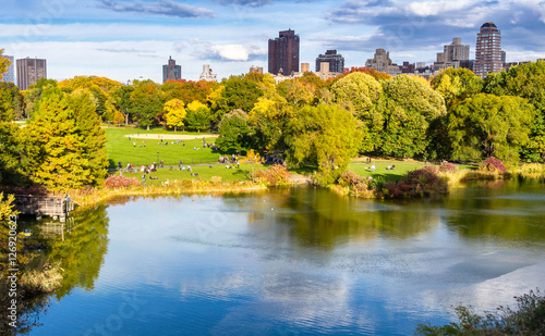 Central Park in autumn