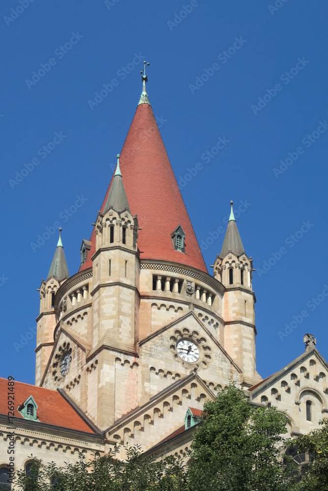 Wien - Franz-von-Assisi-Kirche, Österreich
