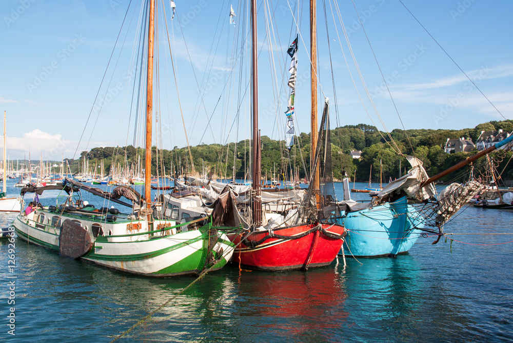 Tjalk, anciens bateaux hollandais