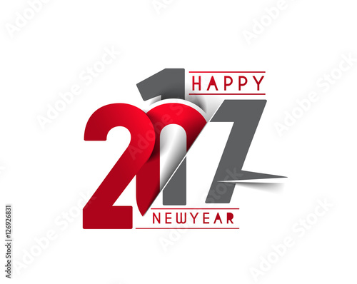 Happy new year 2017 - New Year Holiday Design Elements