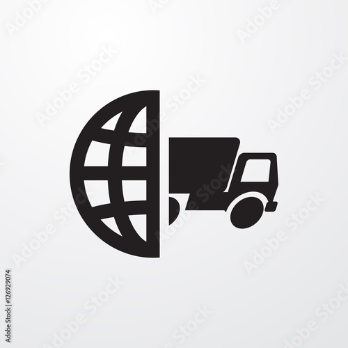 international delivery icon...
