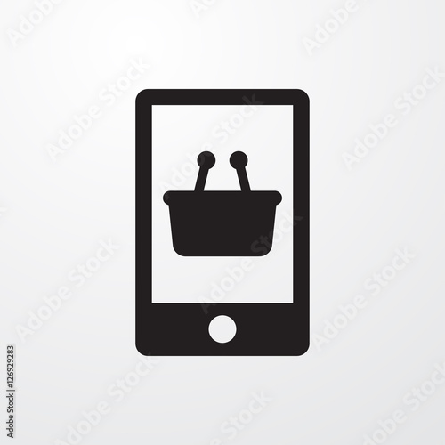 online shopping icon illust...