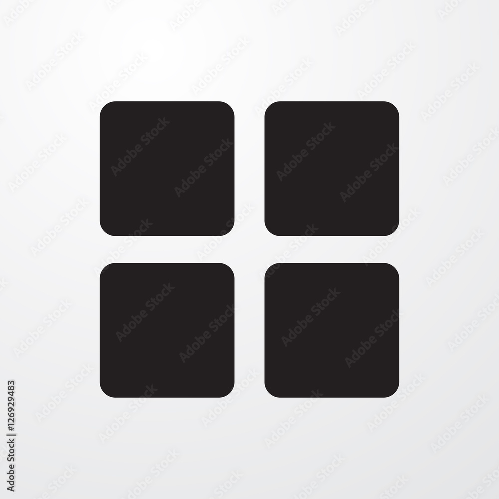 cube icon illustration cube icon illustration