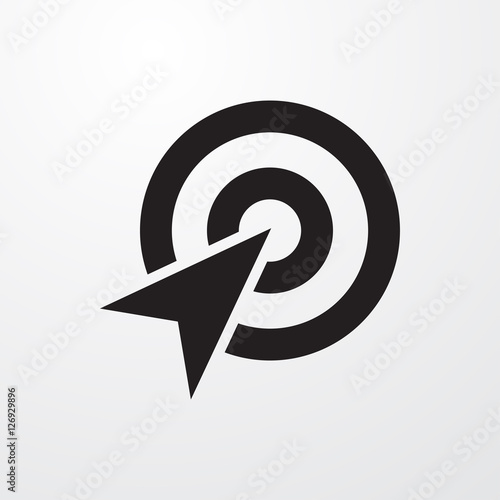 target icon illustration