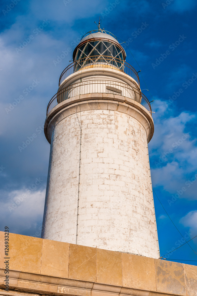 Der Leuchtturm am Cap Formentor im Nordosten von Mallorca (Far de Formentor)
