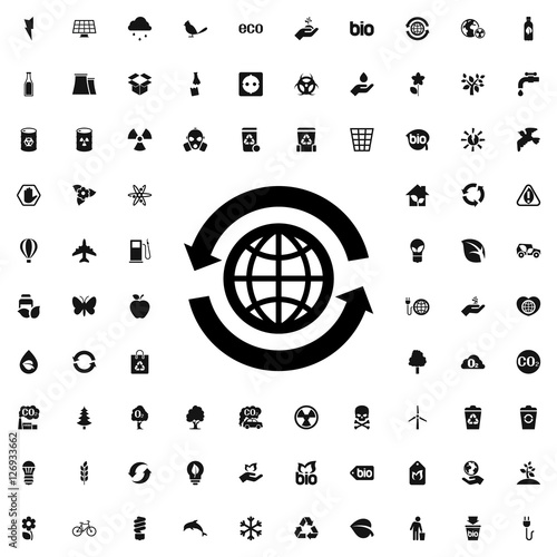 globe icon illustration