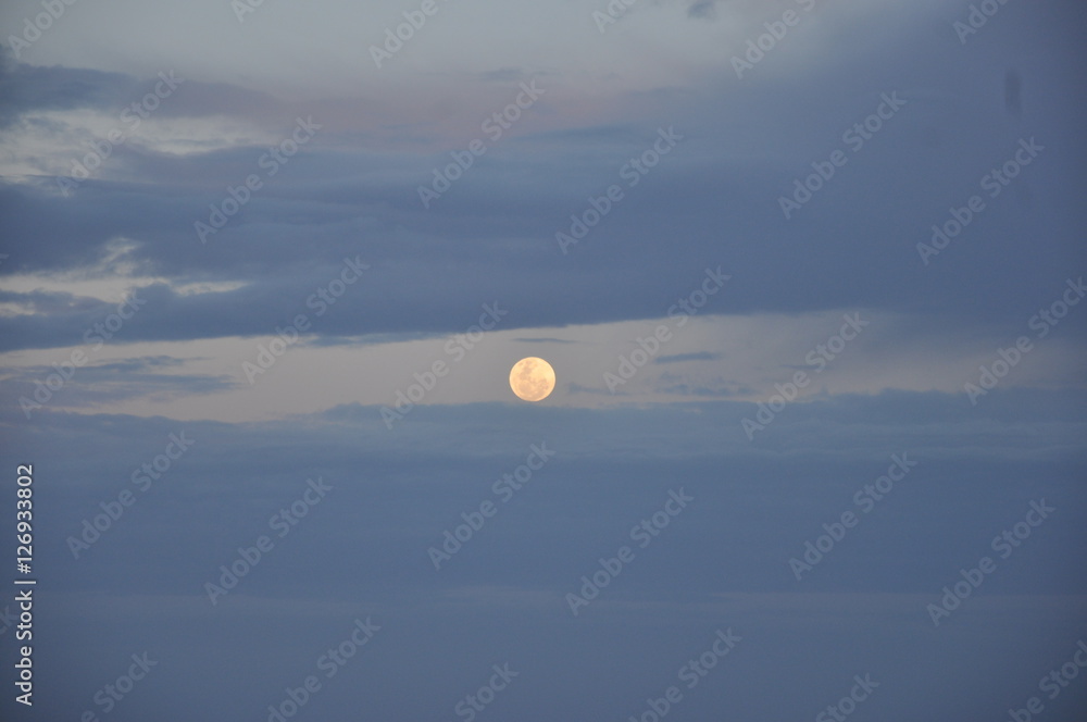 Obraz premium Moonlit sky