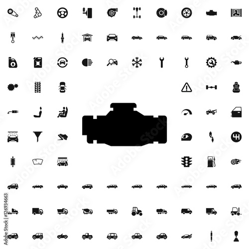 engine icon illustration