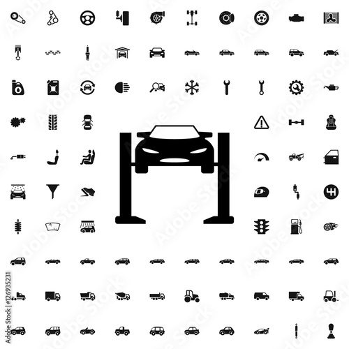 car repair icon illustration