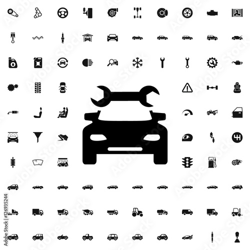 car repair icon illustration