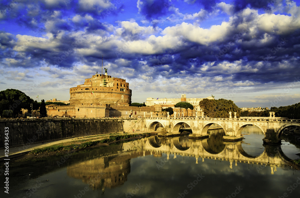 Tiber in Rome