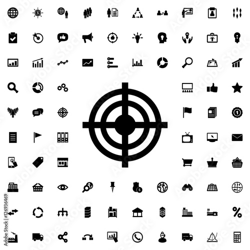 target icon illustration