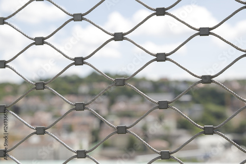 Detail of a barbed wire