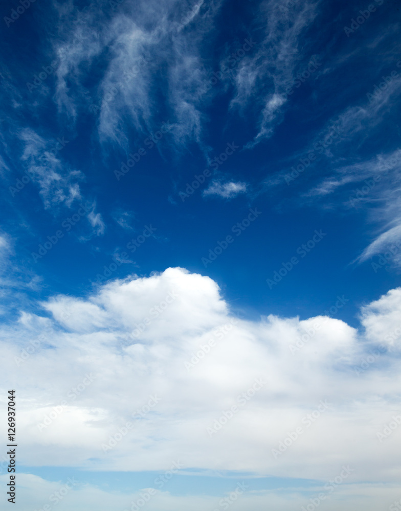 Fototapeta premium blue sky with cloud