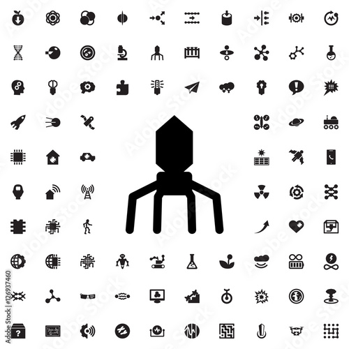 rocket icon illustration