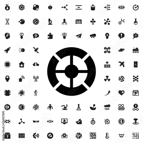 wheel icon illustration