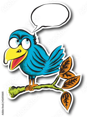 bird have a tweet bubble