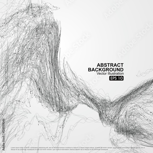 complex lines consisting of Abstract graphic.