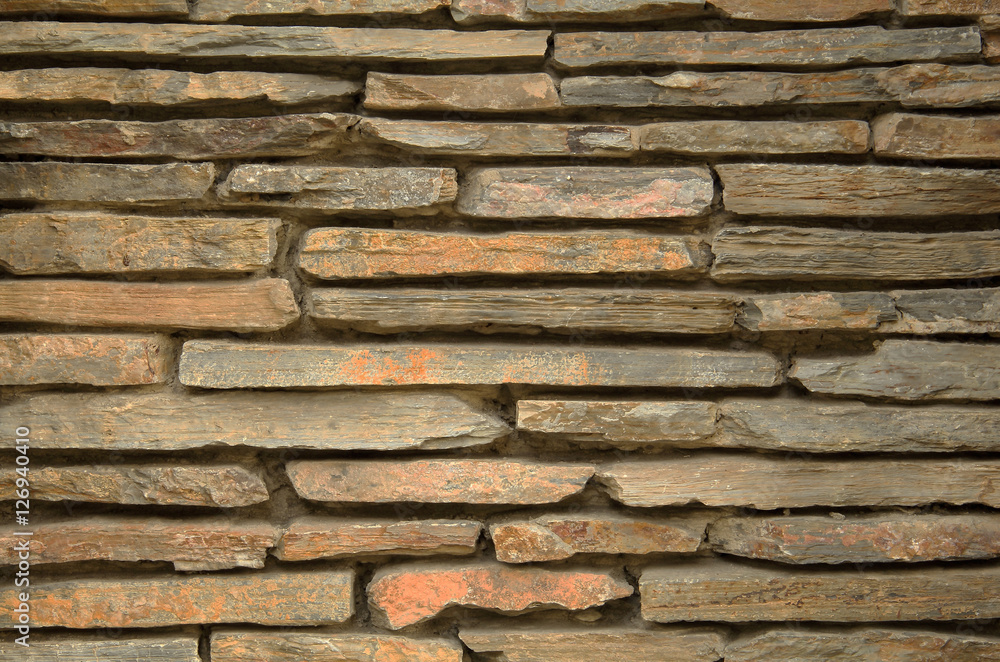 Background and texture with brick sand stone Background and texture with brick sand stone