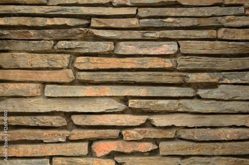 Background and texture with brick sand stone