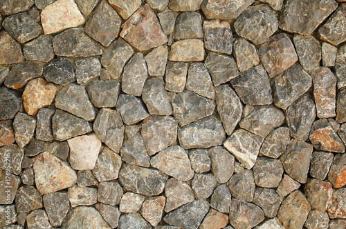 Background and texture with stone wall