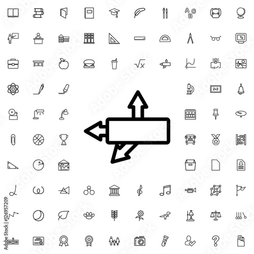 arrow icon illustration